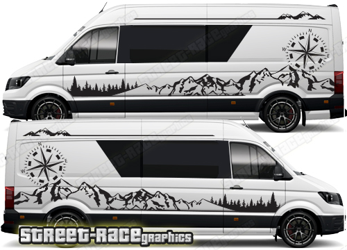 VW Crafter MK2 camper van graphics 169