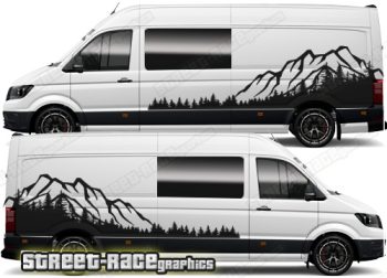 VW Crafter MK2 camper van graphics 172