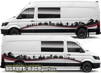VW Crafter MK2 camper van graphics 185