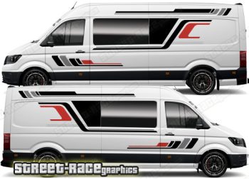 VW Crafter MK2 camper van graphics 204