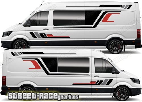 VW Crafter MK2 camper van graphics 204