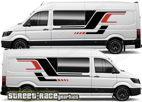 VW Crafter MK2 camper van graphics 205
