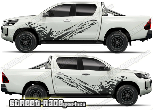 Toyota Hilux MK8 large 001 - mud splatter graphics