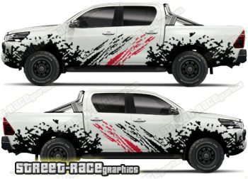 Toyota Hilux MK8 large 002 - mud splatter graphics
