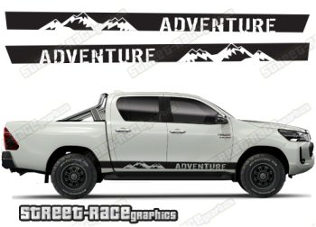 Toyota Hilux MK8 racing stripes 003
