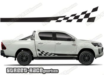 Toyota Hilux MK8 racing stripes 010