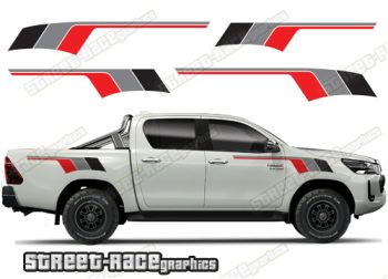 Toyota Hilux MK8 racing stripes 012