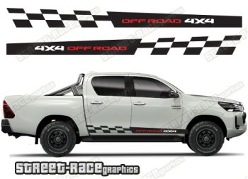 Toyota Hilux MK8 racing stripes 015