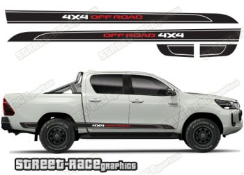 Toyota Hilux MK8 racing stripes 016