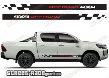 Toyota Hilux MK8 racing stripes 017
