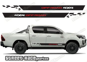 Toyota Hilux MK8 racing stripes 018