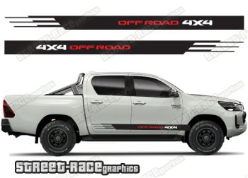 Toyota Hilux MK8 racing stripes 019