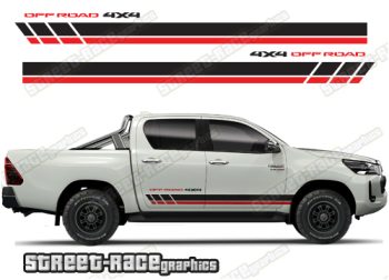 Toyota Hilux MK8 racing stripes 020