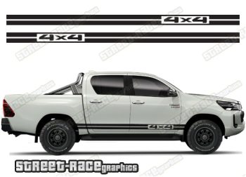 Toyota Hilux MK8 racing stripes 021