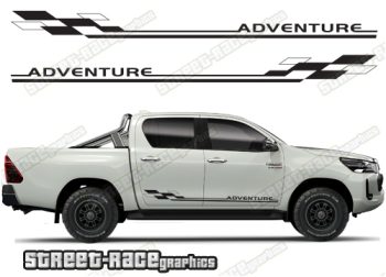 Toyota Hilux MK8 racing stripes 024