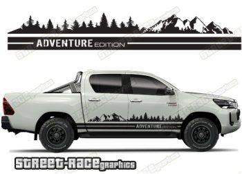 Toyota Hilux MK8 racing stripes 028