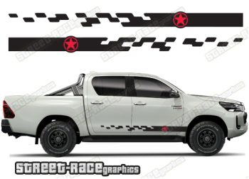 Toyota Hilux MK8 racing stripes 031