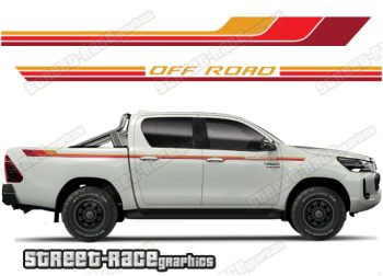 Toyota Hilux MK8 stickers 039