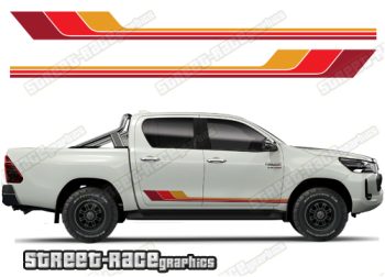 Toyota Hilux MK8 racing stripes 041