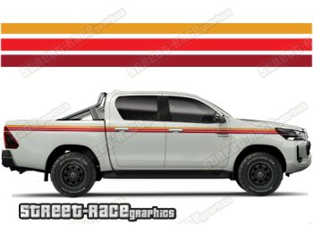 Toyota Hilux MK8 racing stripes 043