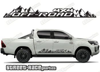 Toyota Hilux MK8 racing stripes 046