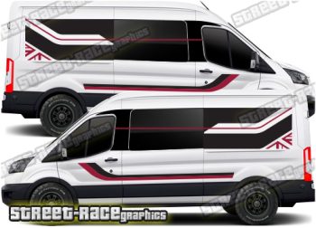 Ford Transit camper van graphics 179