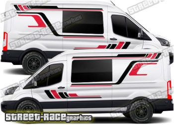Ford Transit camper van graphics 187