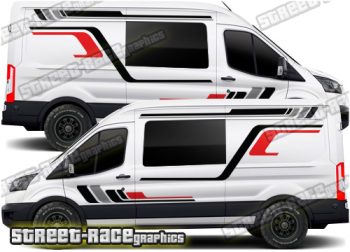 Ford Transit camper van graphics 203