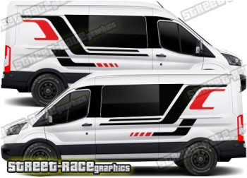 Ford Transit camper van graphics 205