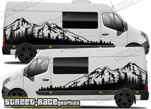 Movano – Master – NV400 camper van graphics 171