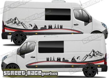 Movano – Master – NV400 camper van graphics 182
