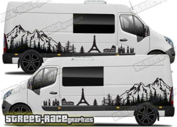 Movano – Master – NV400 camper van graphics 183