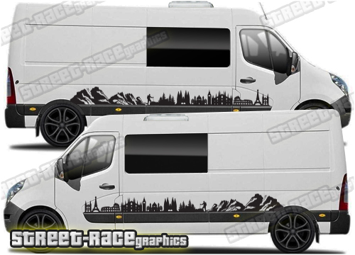 Movano – Master – NV400 camper van graphics 184