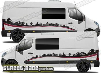 Movano – Master – NV400 camper van graphics 185