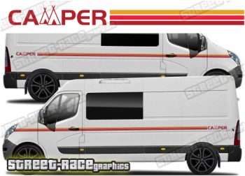 Movano – Master – NV400 camper van RETRO graphics 198