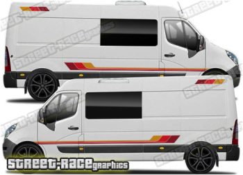 Movano – Master – NV400 camper van RETRO graphics 199