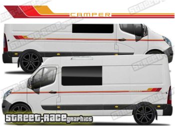 Movano – Master – NV400 camper van RETRO graphics 201