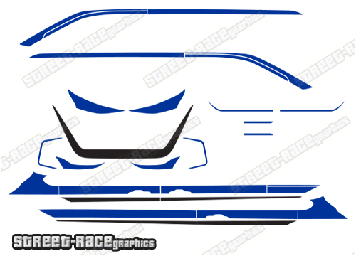 Ford Transit Custom MK2 M-SPORT Full stripes 030 - Image 2