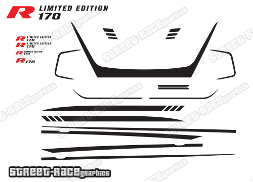 Ford Transit Custom MK2 M-SPORT Full stripes 040 - R170 LIMITED EDITION - Image 2