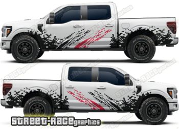 Ford F-150 large 002 - mud splatter graphics