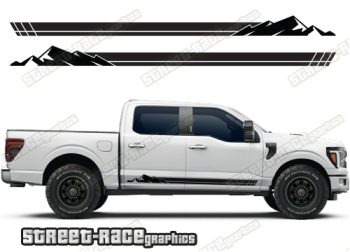 Ford F-150 racing stripes 001