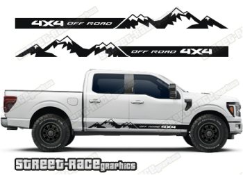 Ford F-150 racing stripes 002