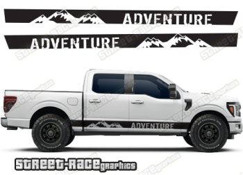 Ford F-150 racing stripes 003