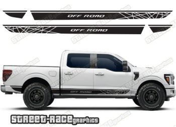 Ford F-150 racing stripes 008