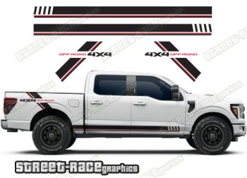 Ford F-150 racing stripes 009