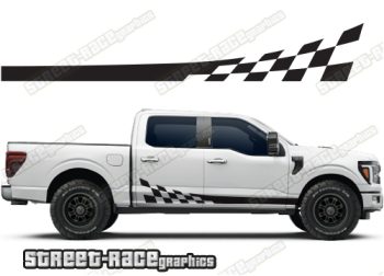 Ford F-150 racing stripes 010