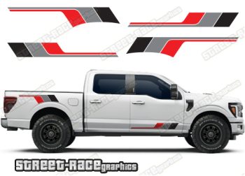 Ford F-150 racing stripes 012
