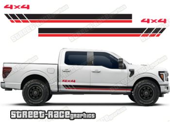 Ford F-150 racing stripes 014