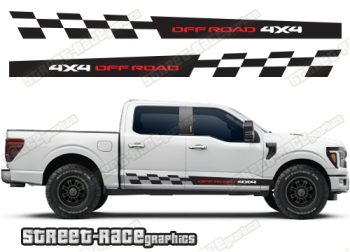 Ford F-150 racing stripes 015