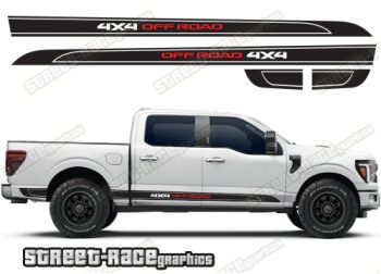Ford F-150 racing stripes 016